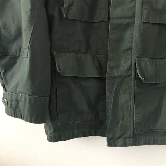 80s Nato Cotton Ripstop Field Shirt. Made in USA - Picture 4 of 10